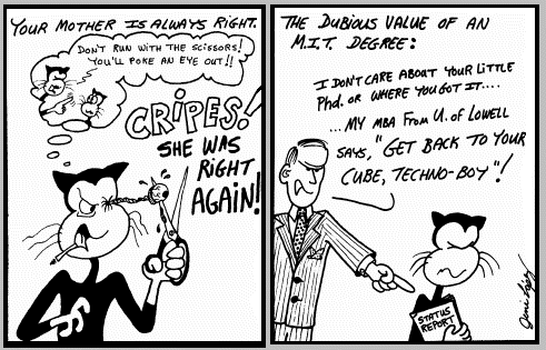 My MBA says: get back to your cubicle, techno-boy!
